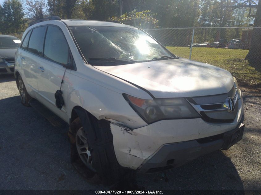 2008 Acura Mdx VIN: 2HNYD28268H530175 Lot: 40477920