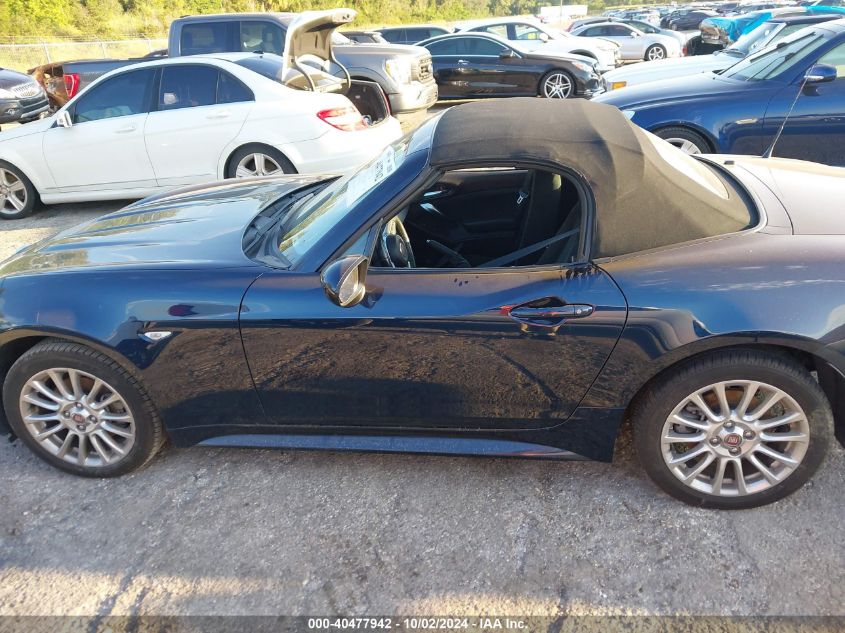 JC1NFAEK4J0136182 2018 Fiat 124 Spider Classica