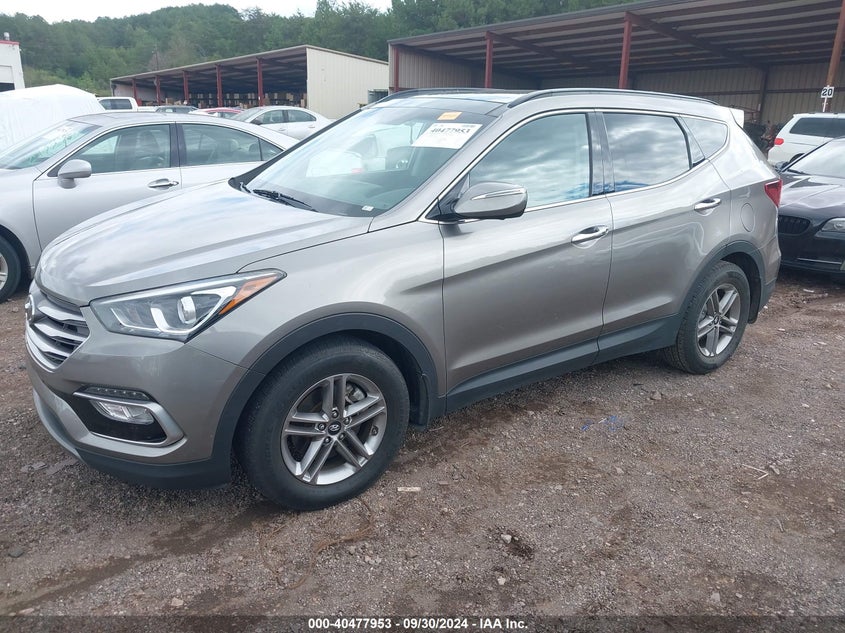 VIN 5XYZU3LB0HG447749 2017 HYUNDAI SANTA FE SPORT 2.4L