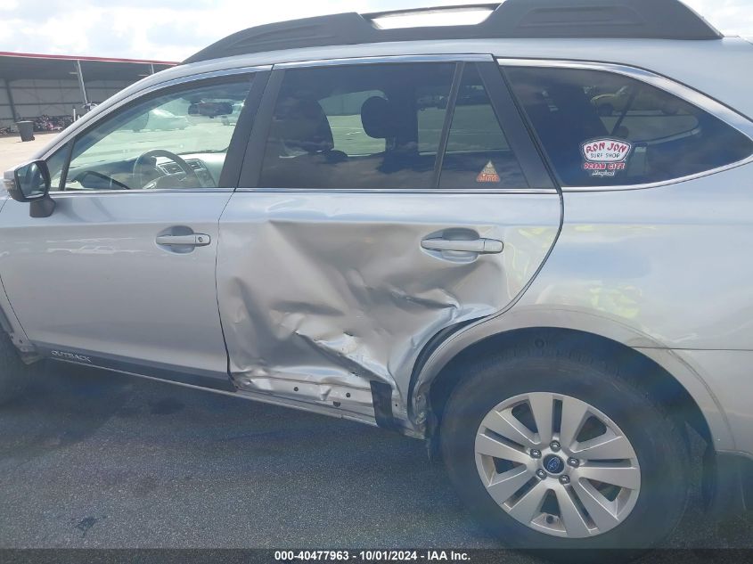 2016 Subaru Outback 2.5I Premium VIN: 4S4BSAFC9G3341766 Lot: 40477963