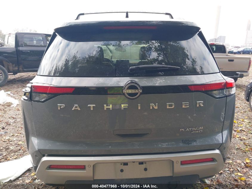 2022 Nissan Pathfinder Platinum VIN: 5N1DR3DK7NC244511 Lot: 40477968