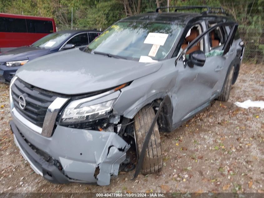 2022 Nissan Pathfinder Platinum VIN: 5N1DR3DK7NC244511 Lot: 40477968