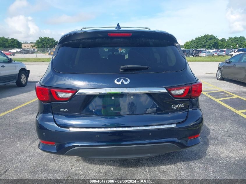 2019 Infiniti Qx60 Luxe VIN: 5N1DL0MM0KC528060 Lot: 40477986