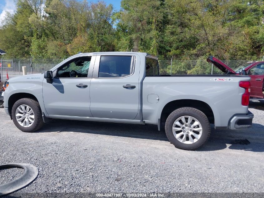 2024 Chevrolet Silverado 1500 4Wd Short Bed Custom VIN: 1GCPDBEK5RZ217240 Lot: 40477987