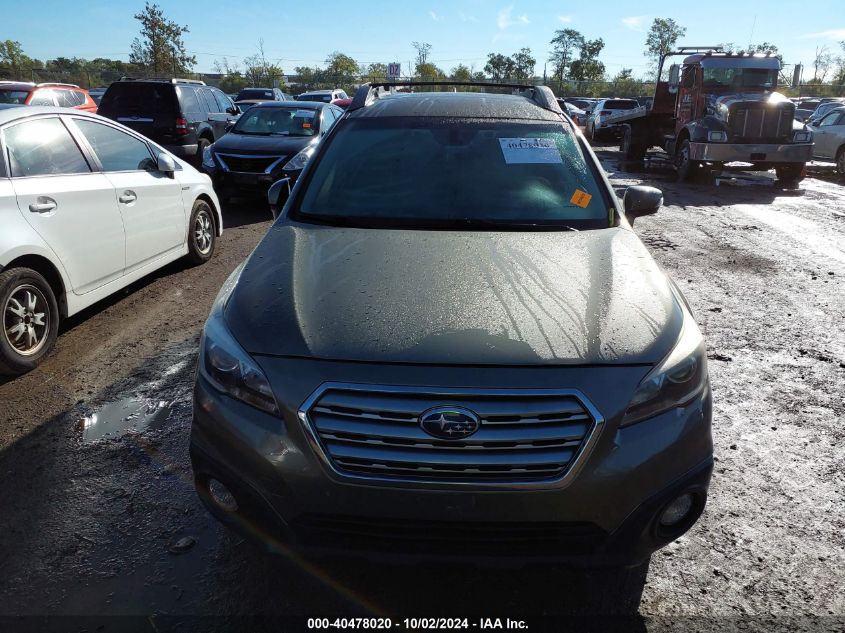 2017 Subaru Outback 2.5I Premium VIN: 4S4BSAFC6H3377254 Lot: 40478020