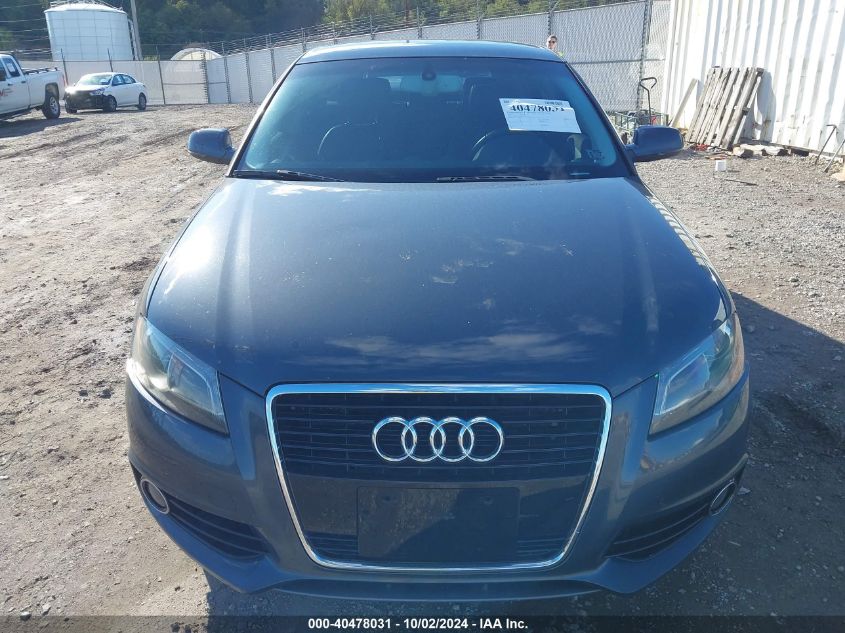 2013 Audi A3 2.0 Tdi Premium VIN: WAUKJAFM4DA025373 Lot: 40478031