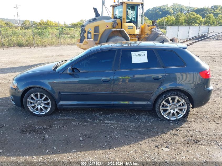 2013 Audi A3 2.0 Tdi Premium VIN: WAUKJAFM4DA025373 Lot: 40478031