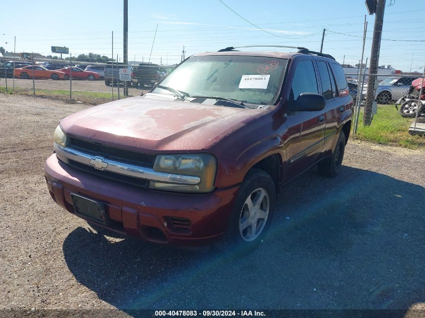 2004 Chevrolet Trailblazer Ls VIN: 1GNDS13S742271282 Lot: 40478083