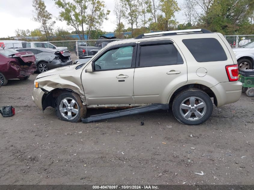 1FMCU9EG2CKB51244 2012 Ford Escape Limited