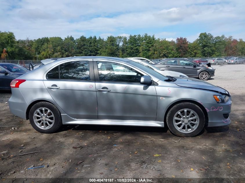 2013 Mitsubishi Lancer Sportback Es VIN: JA32X2HU1DU006751 Lot: 40478187