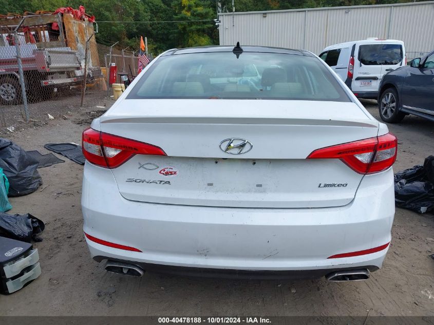 5NPE34AFXFH085500 2015 Hyundai Sonata Limited