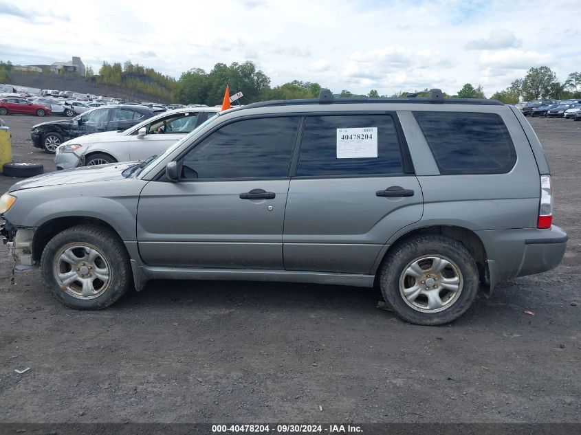 2006 Subaru Forester 2.5X VIN: JF1SG63676H705126 Lot: 40478204