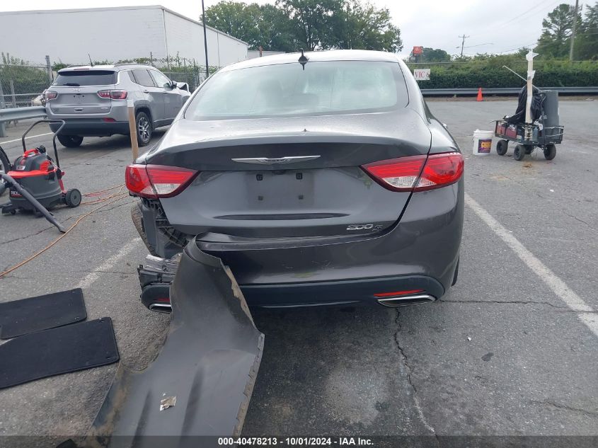 2016 Chrysler 200 S VIN: 1C3CCCBG9GN151825 Lot: 40478213