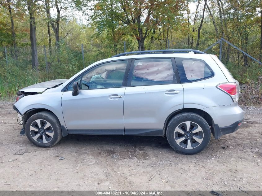 2017 Subaru Forester 2.5I VIN: JF2SJABC9HH486423 Lot: 40478221