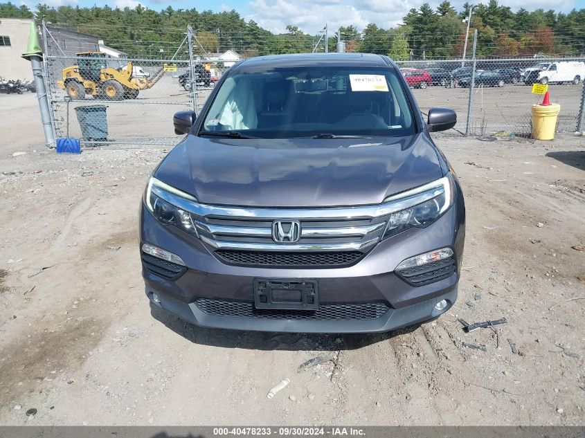 2018 Honda Pilot Ex-L VIN: 5FNYF6H50JB028131 Lot: 40478233