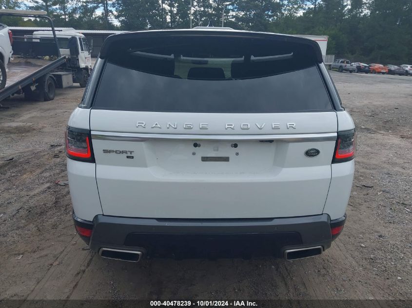 2019 Land Rover Range Rover Sport Hse VIN: SALWR2RV2KA420360 Lot: 40478239