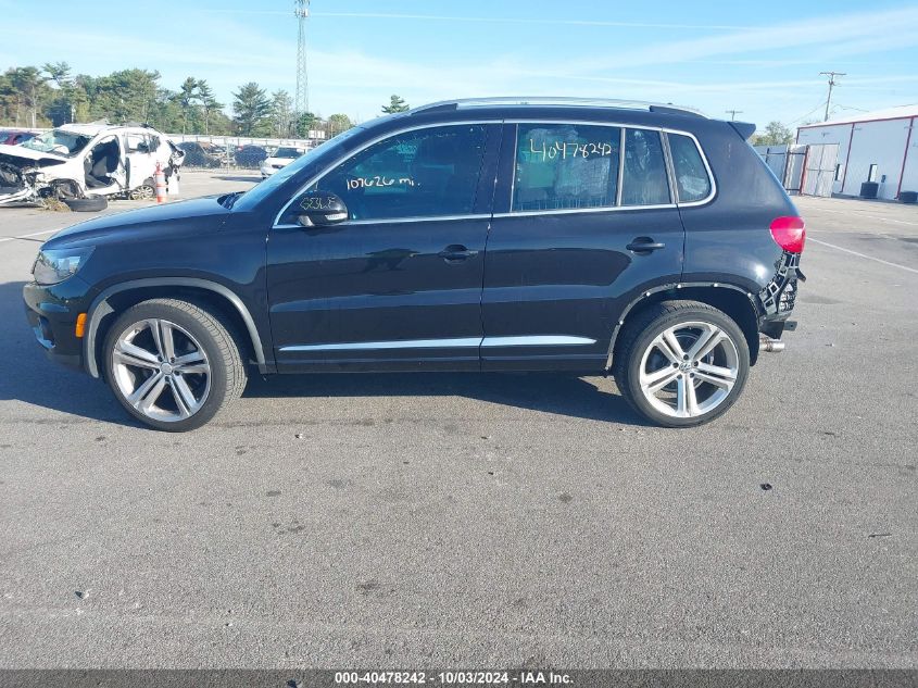 2014 Volkswagen Tiguan R-Line VIN: WVGAV3AX7EW029658 Lot: 40478242