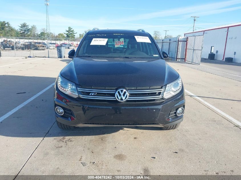 2014 Volkswagen Tiguan R-Line VIN: WVGAV3AX7EW029658 Lot: 40478242