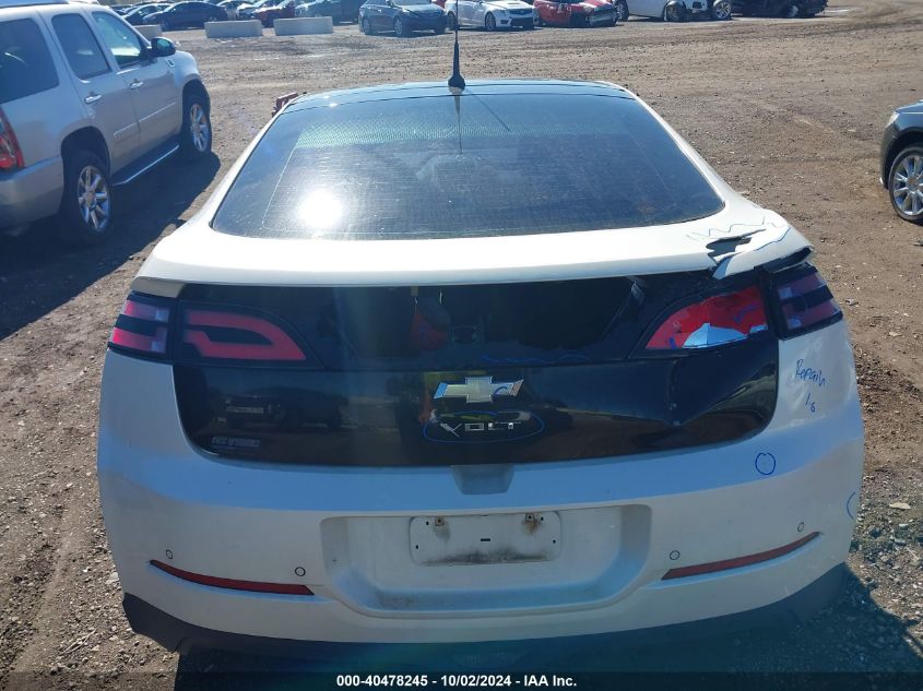 2012 Chevrolet Volt VIN: 1G1RD6E44CU103261 Lot: 40478245