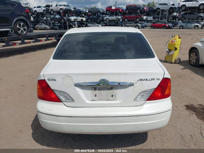 2002 Toyota Avalon Xl VIN: 4T1BF28B62U222171 Lot: 40478248