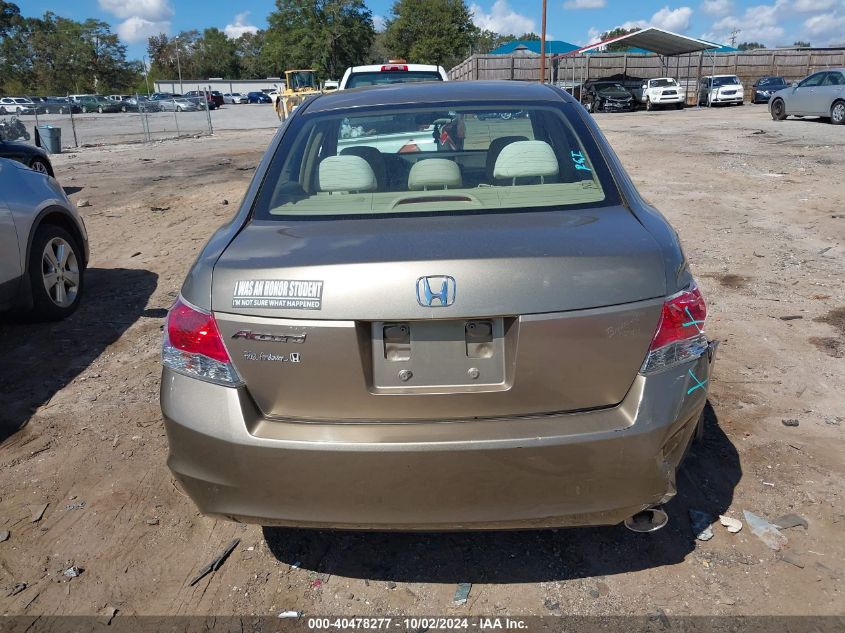 1HGCP26459A101932 2009 Honda Accord 2.4 Lx-P