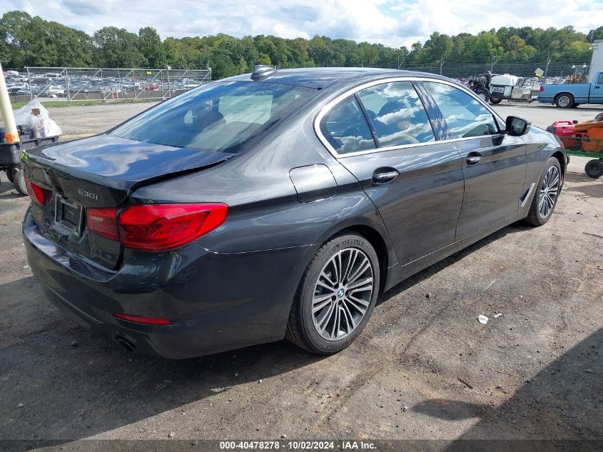 VIN WBAJA7C55JWA73381 2018 BMW 5 Series, 530I Xdrive no.4