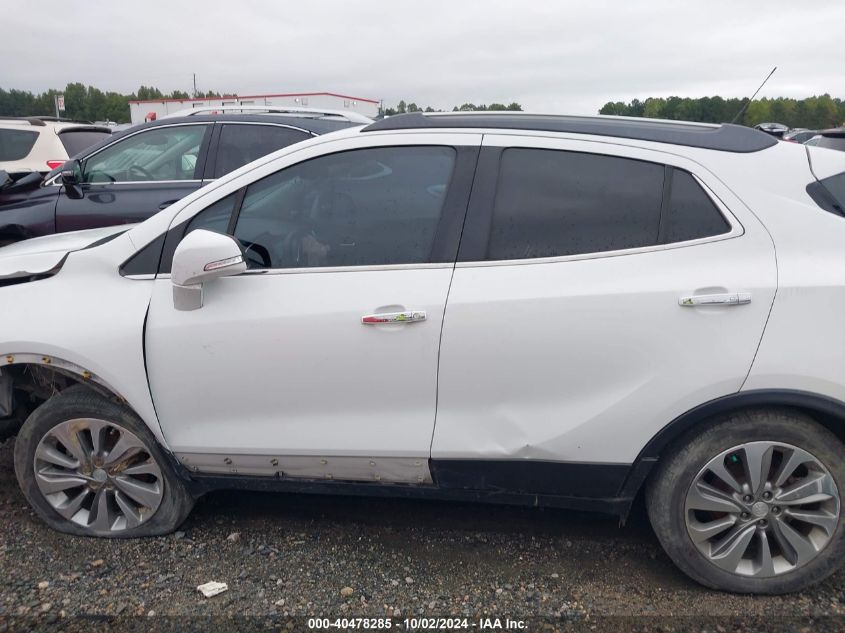 2017 Buick Encore Preferred VIN: KL4CJASB9HB073697 Lot: 40478285