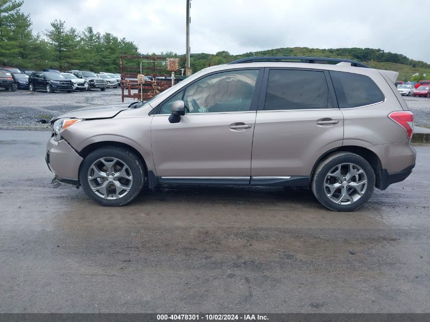 2016 Subaru Forester 2.5I Touring VIN: JF2SJAXC1GH434338 Lot: 40478301