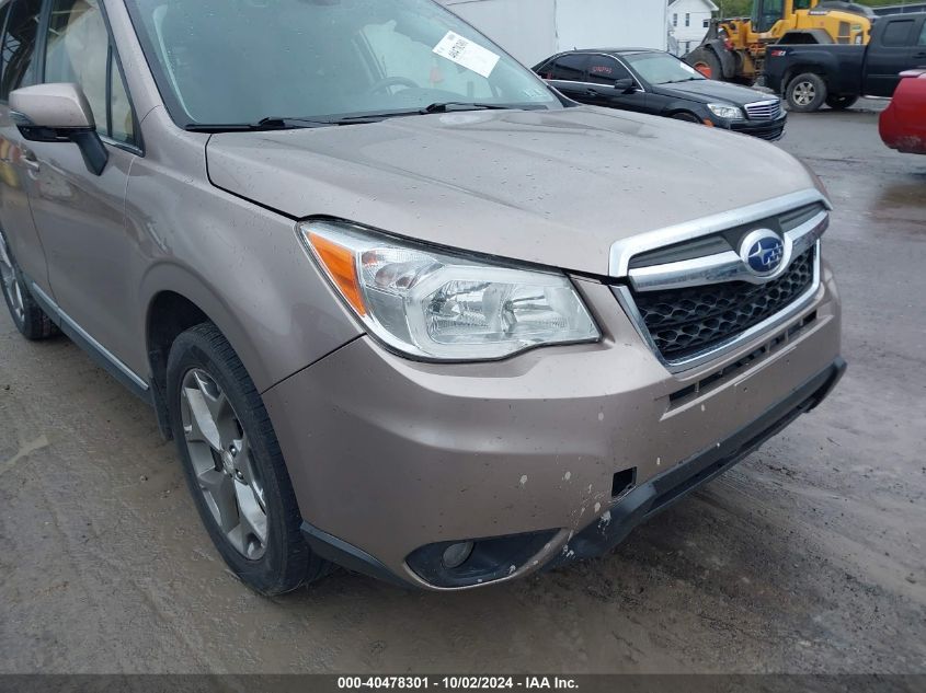 2016 Subaru Forester 2.5I Touring VIN: JF2SJAXC1GH434338 Lot: 40478301