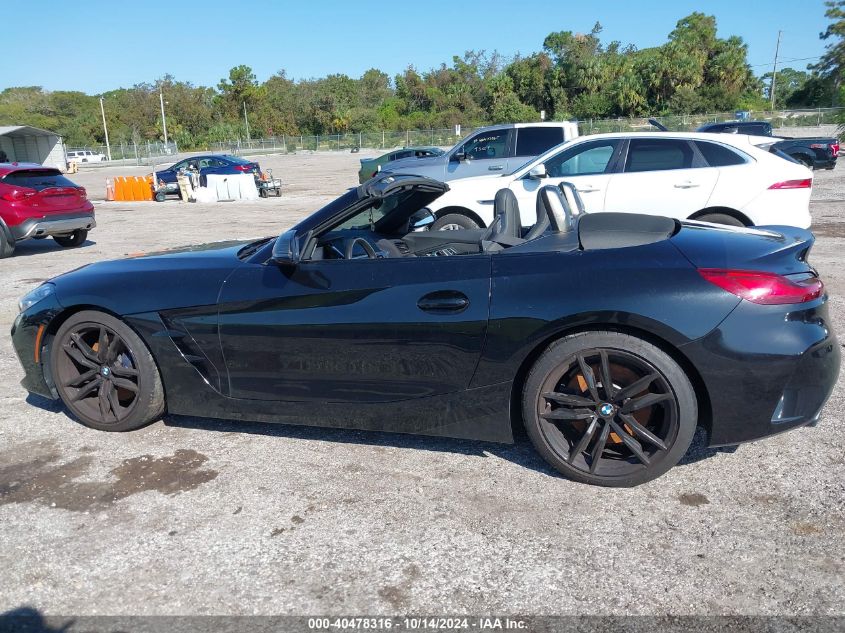 2020 BMW Z4 M40I VIN: WBAHF9C05LWW41158 Lot: 40478316