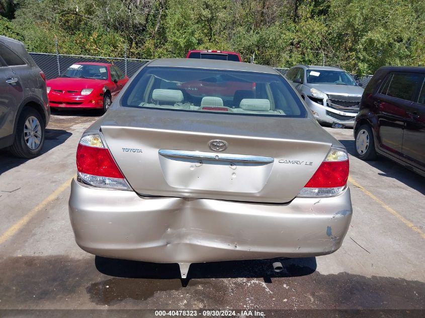 2006 Toyota Camry Le VIN: 4T1BE32K46U158770 Lot: 40478323