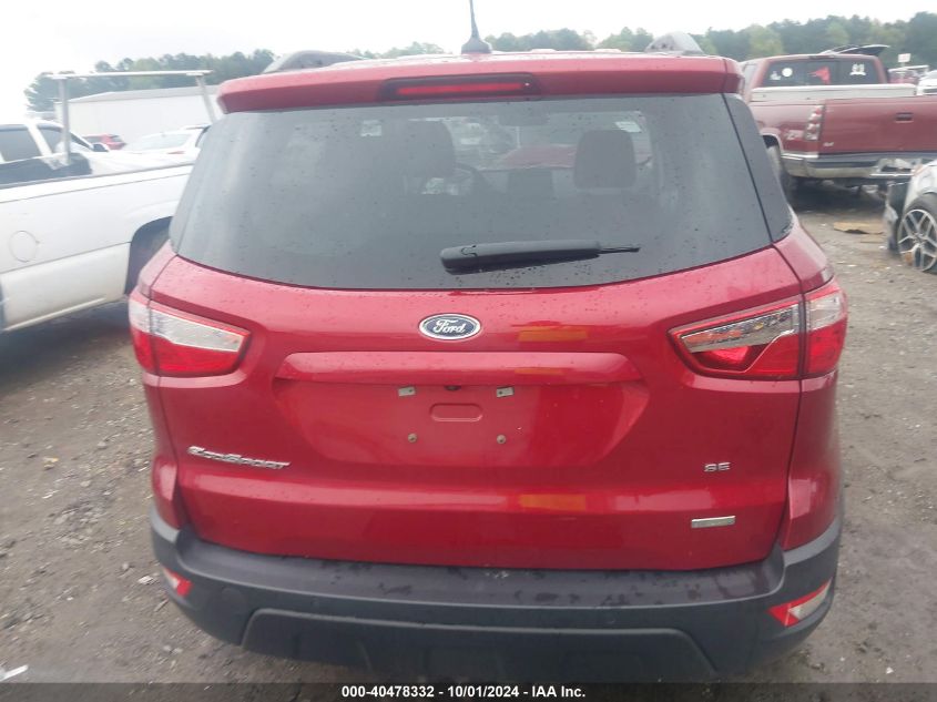 2018 Ford Ecosport Se VIN: MAJ3P1TE9JC241339 Lot: 40478332