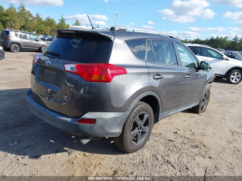 VIN JTMBFREV2FJ024366 2015 Toyota RAV4, LE no.4