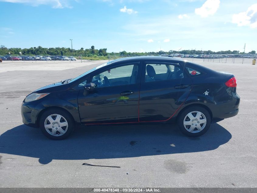 2013 Ford Fiesta S VIN: 3FADP4AJ9DM182544 Lot: 40478348