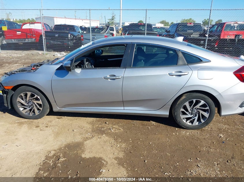 VIN 19XFC2F75HE078942 2017 HONDA CIVIC EX