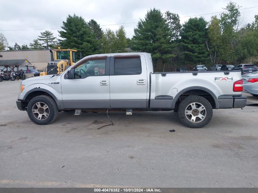 1FTPW04V89KA65621 2009 Ford F-150 Fx4