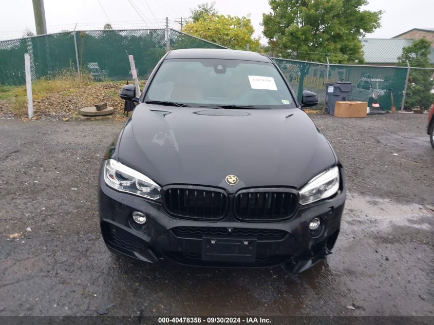 2016 BMW X6 xDrive35I VIN: 5UXKU2C55G0N79642 Lot: 40478358