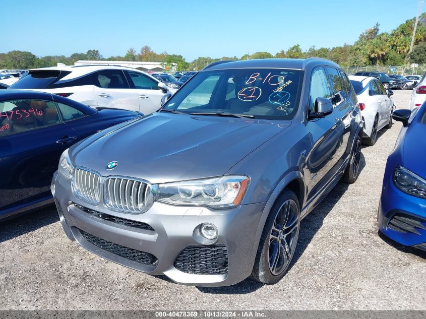 VIN 5UXWZ7C37H0V92540 2017 BMW X3, Sdrive28I no.2