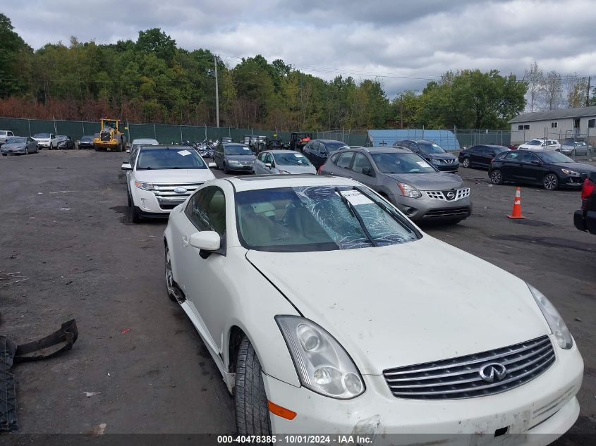 2007 Infiniti G35 VIN: JNKCV54E57M9086 Lot: 40478385