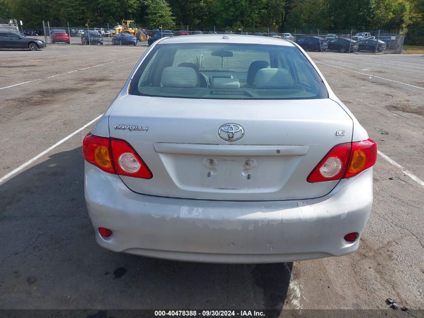 2009 Toyota Corolla Le VIN: 1NXBU40E29Z136843 Lot: 40478388