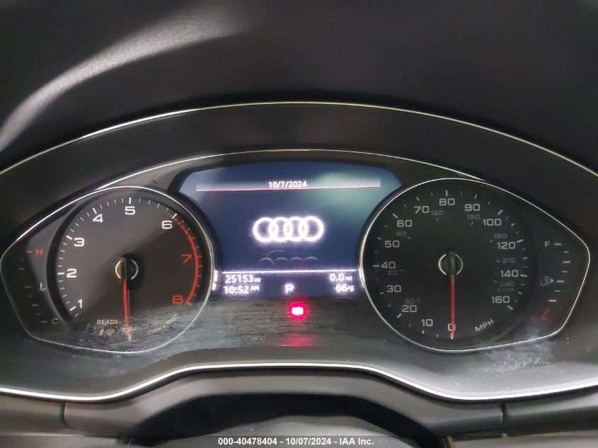 2022 Audi Q5 Premium 40 Tfsi Quattro S Tronic VIN: WA1ABAFYXN2085033 Lot: 40478404