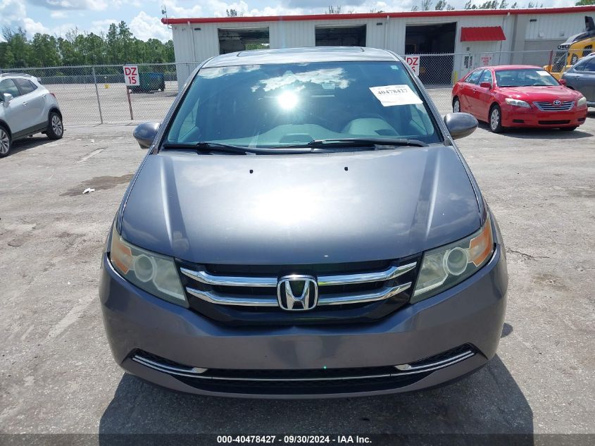 2016 Honda Odyssey Ex-L VIN: 5FNRL5H61GB063592 Lot: 40478427