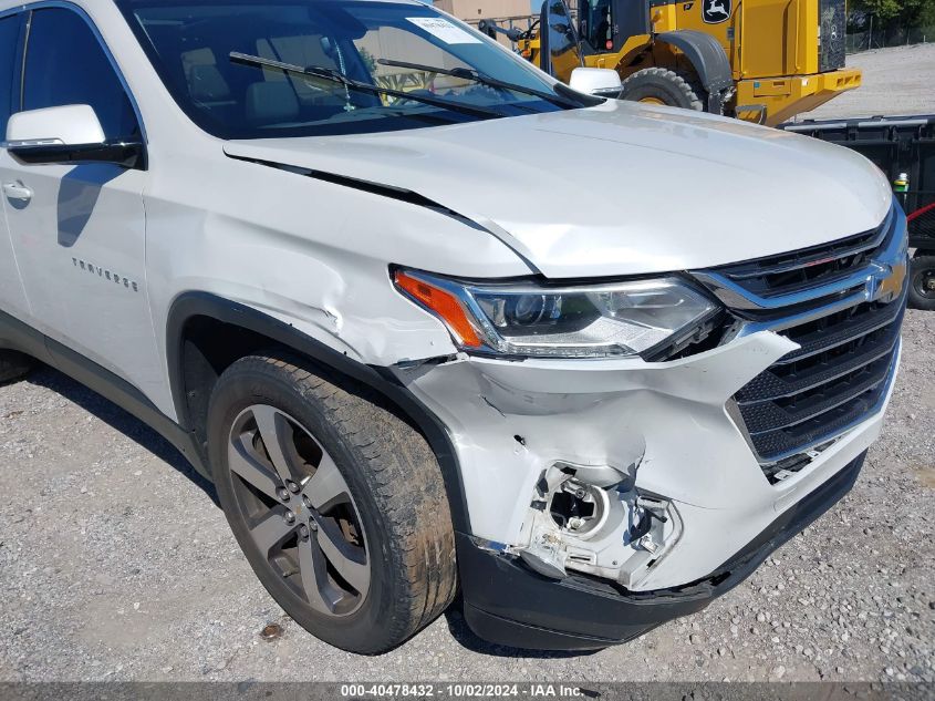 2018 Chevrolet Traverse 3Lt VIN: 1GNERHKW3JJ110586 Lot: 40478432