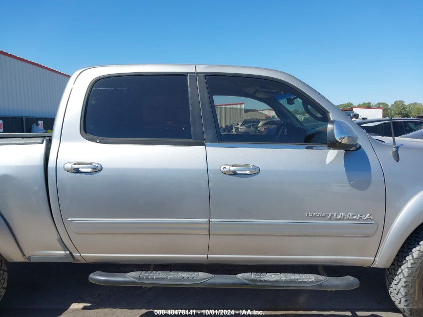 2006 Toyota Tundra Double Cab Sr5 VIN: 5TBET34146S517107 Lot: 40478441