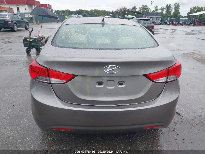 2011 Hyundai Elantra Gls VIN: 5NPDH4AE8BH060609 Lot: 40478446