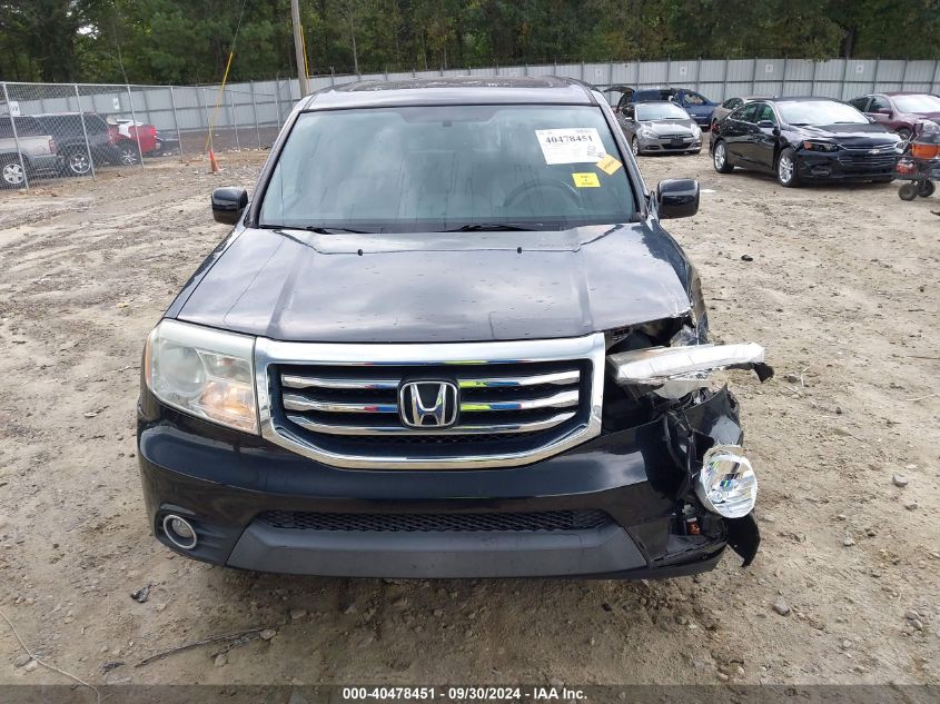 2013 Honda Pilot Ex-L VIN: 5FNYF3H54DB042486 Lot: 40478451