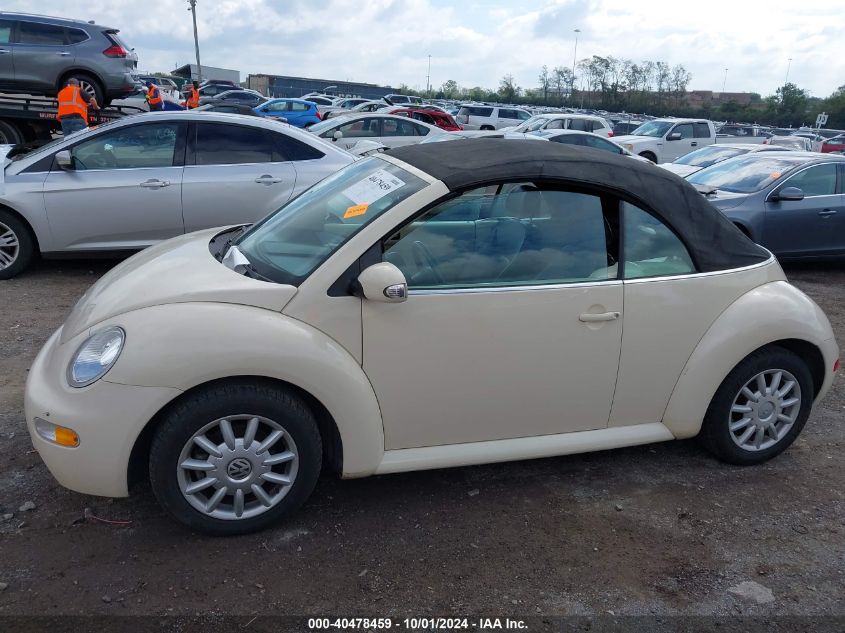 2004 Volkswagen New Beetle Gls VIN: 3VWCM31Y04M343902 Lot: 40478459