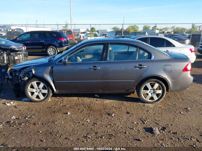 2007 Kia Optima Lx VIN: KNAGE123X75146073 Lot: 40478460