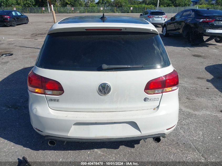 2011 Volkswagen Gti VIN: WVWEV7AJ7BW055889 Lot: 40478470