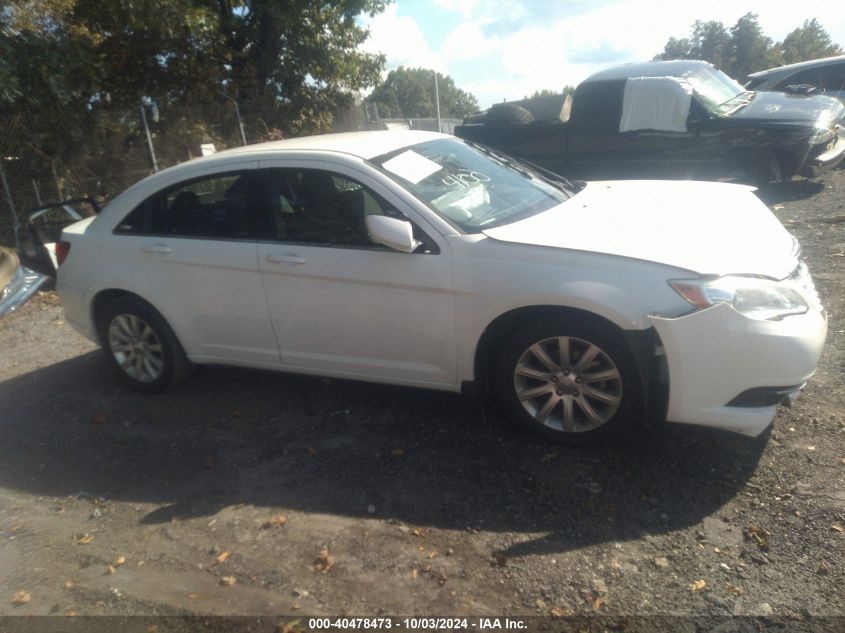 2012 Chrysler 200 Touring VIN: 1C3CCBBBXCN114100 Lot: 40478473